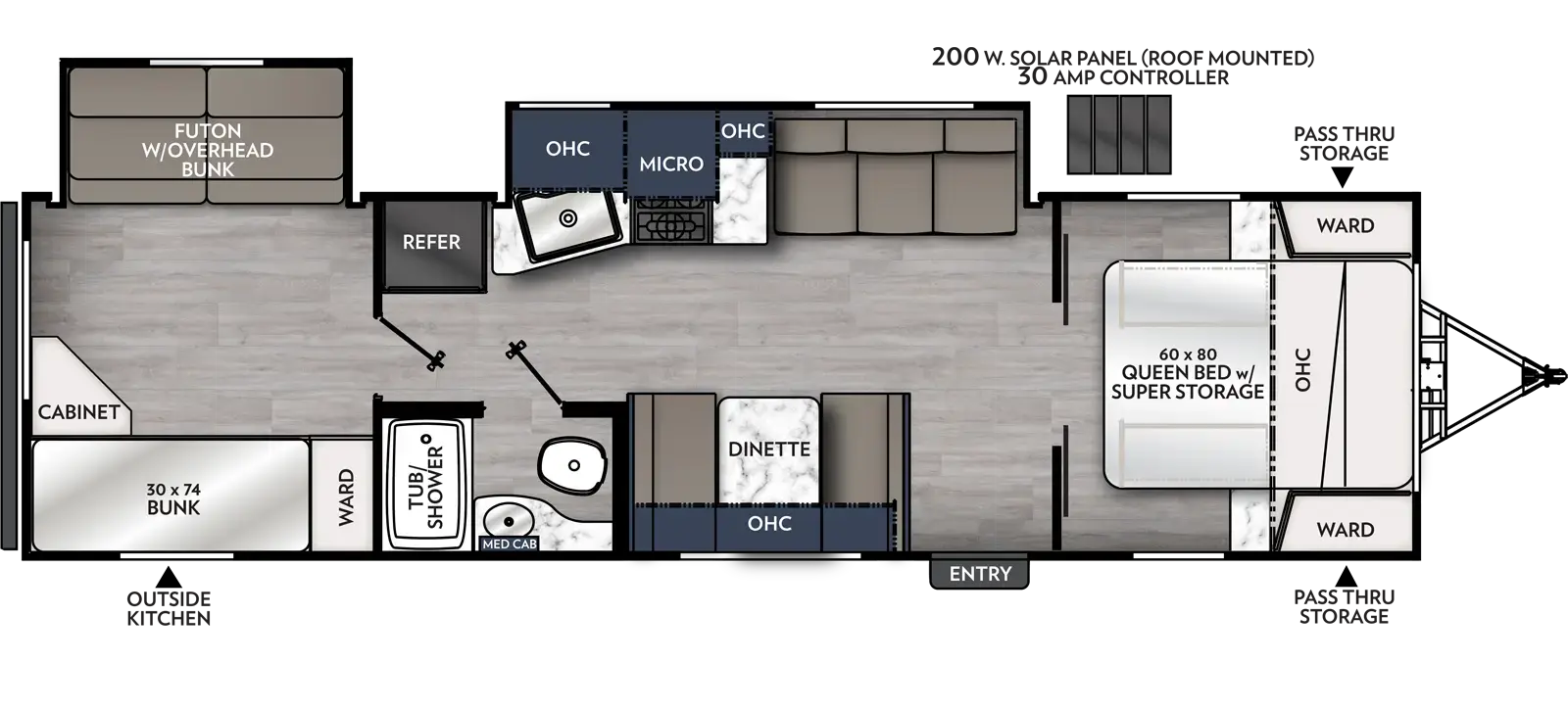 300BHS Floorplan Image